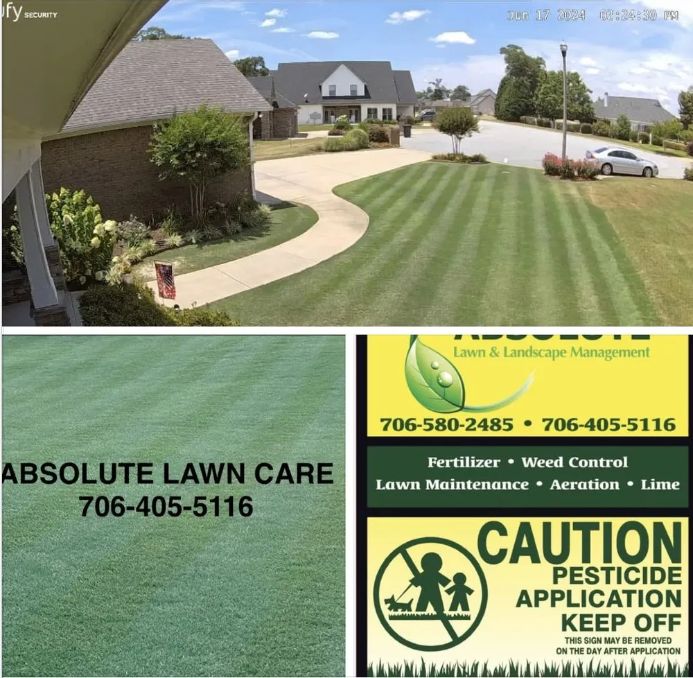 Custom yard maintenance for homes in Phenix City, AL by Absolute Lawn Care