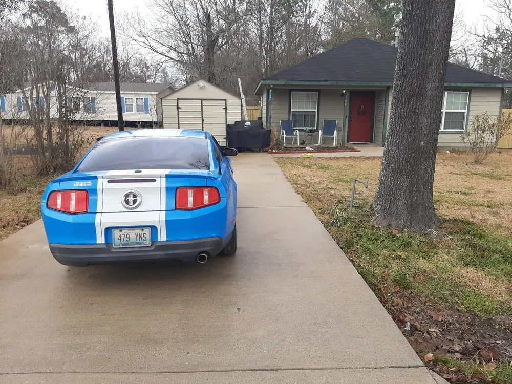 Professional lawn mowing service in Orange, TX by Absolute Lawncare