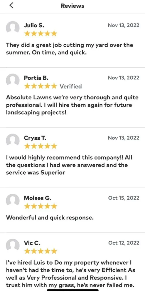 Expert yard cleanup service experts serving Benson, NC - Absolute Lawns Landscaping