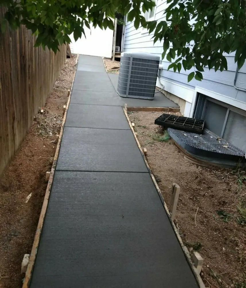 Professional yard maintenance with custom design in Denver, CO by Absolute Property Improvement