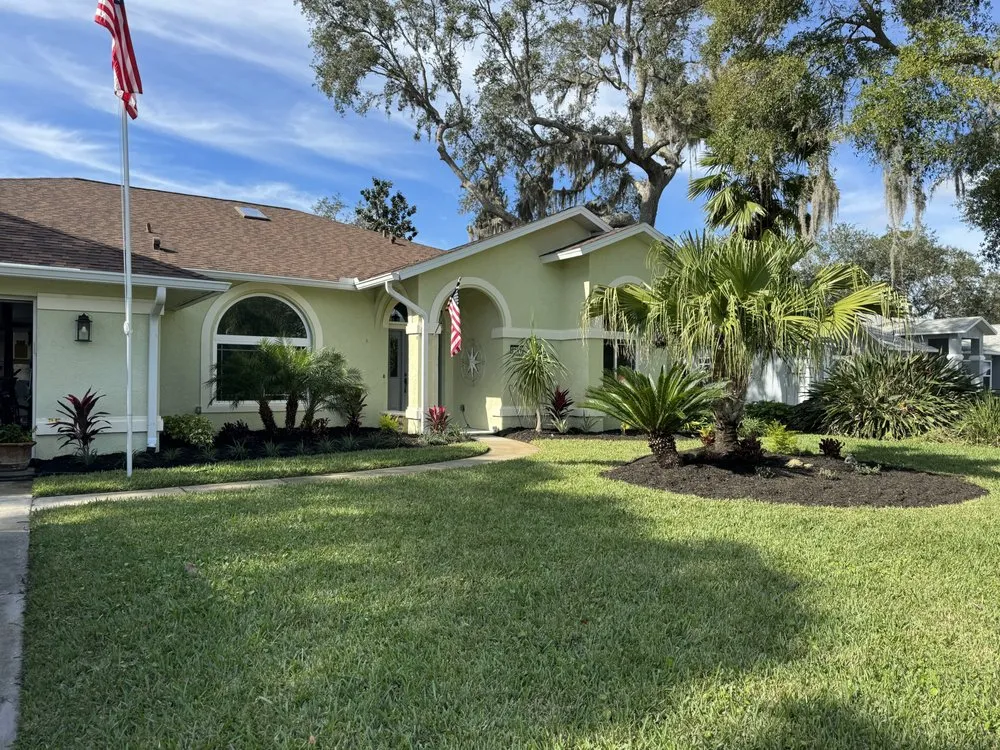 Custom outdoor landscaping in Port Orange, FL - Absolute Quality Landscape