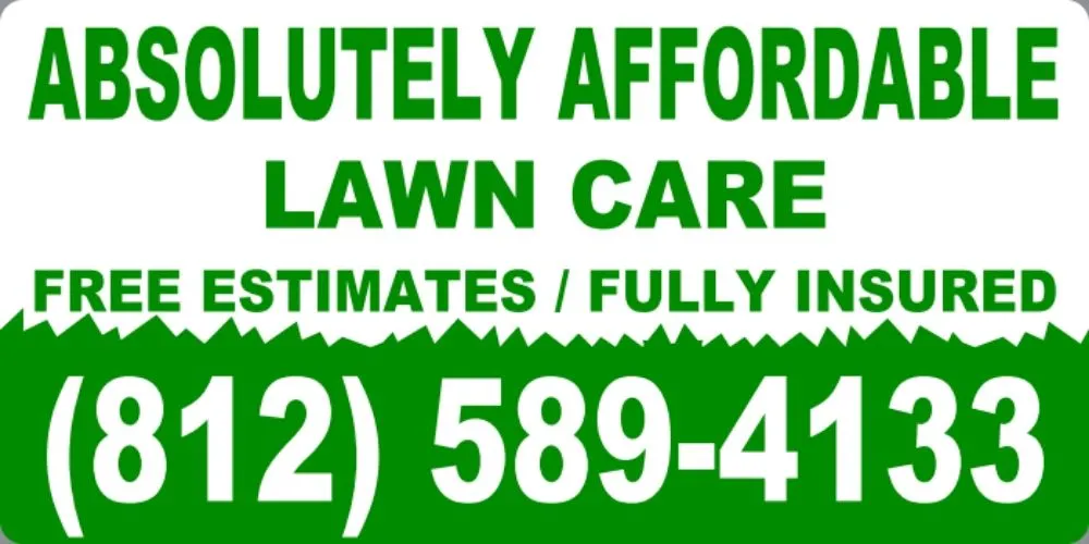 Professional residential landscaping for beautiful yards across Evansville, IN - Absolutely Affordable Lawn Care