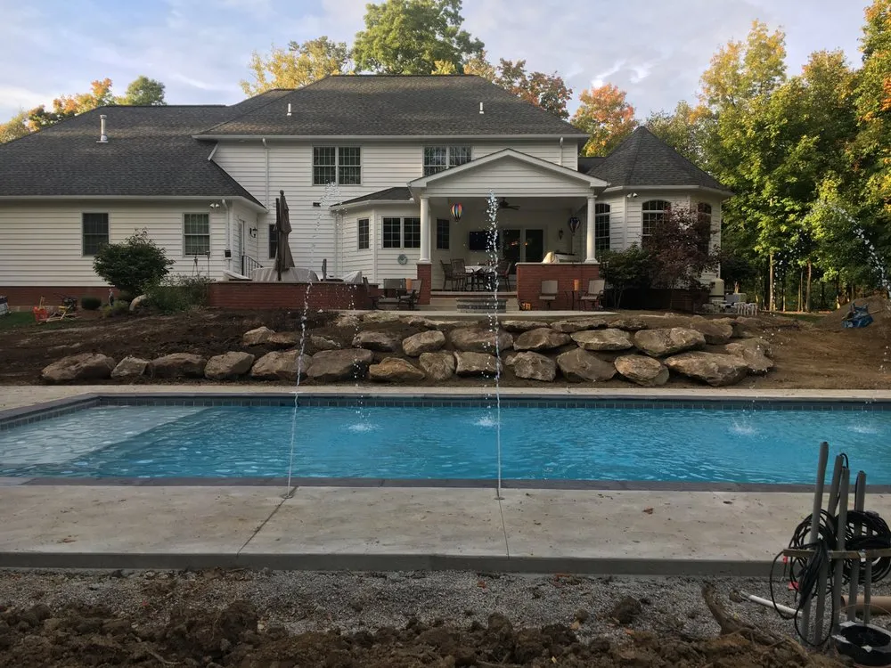 Custom yard cleanup service in Seville, OH by ABW Landscaping