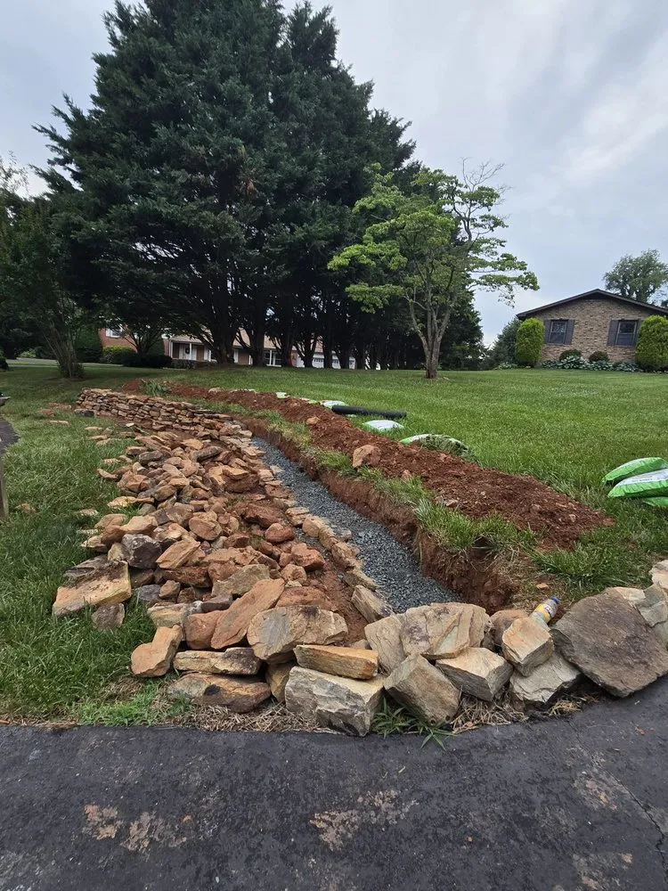 Expert landscape installation in Manassas, VA by AC Drainage & Landscaping Services