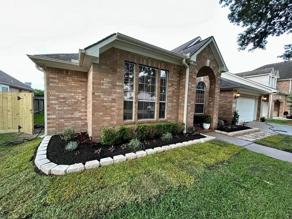 Custom landscape design for beautiful yards in Pasadena, TX by AC Landscape & Tree Service