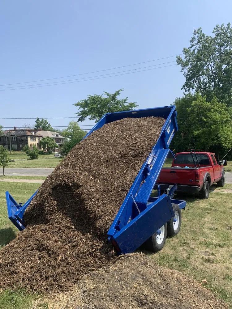 Local yard cleanup service for year-round maintenance in Detroit, MI by AC Landscaping