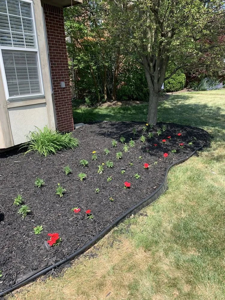 Professional outdoor landscaping with custom design in Detroit, MI by AC Landscaping