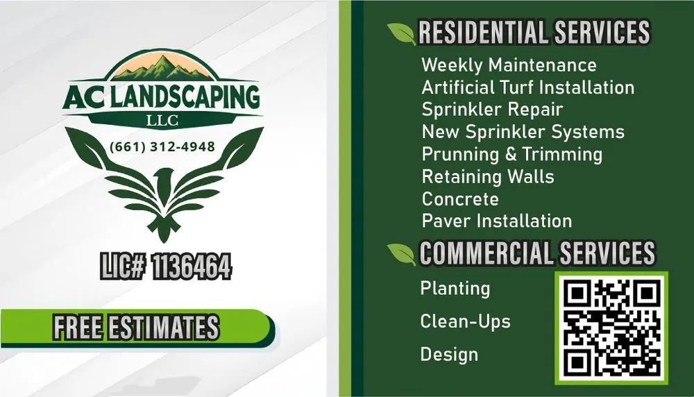 Expert lawn mowing service in Santa Clarita, CA - AC Landscaping