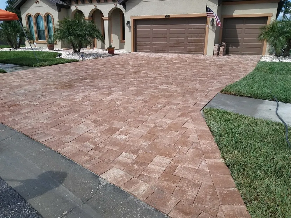 Top-rated lawn mowing service in Clearwater, FL by A&C Pavers and Landscaping