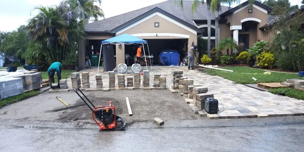 Top-rated yard maintenance in Clearwater, FL by A&C Pavers and Landscaping