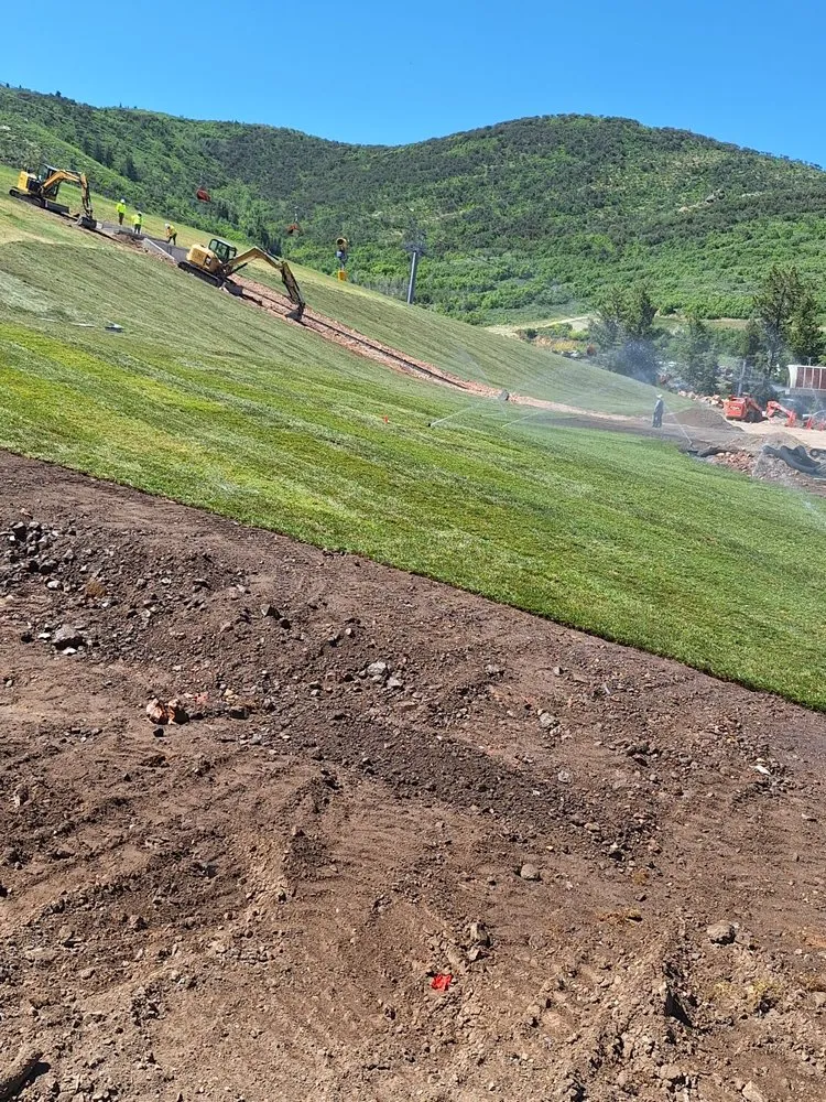 Custom landscape installation for outdoor upgrades in Sandy, UT by A&C Property Maintenance & Snow Removal