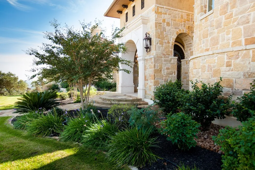 Custom lawn mowing service in San Antonio, TX by Acacia Landscape & Design