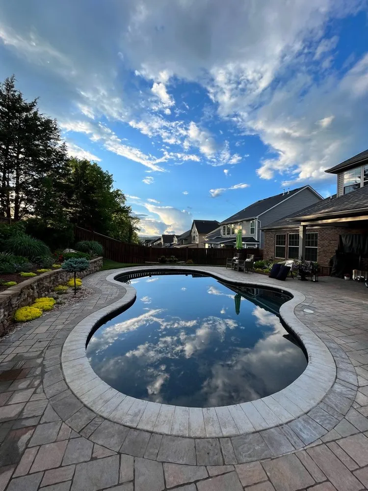 Custom yard maintenance in Knoxville, TN by Acadia Landscape