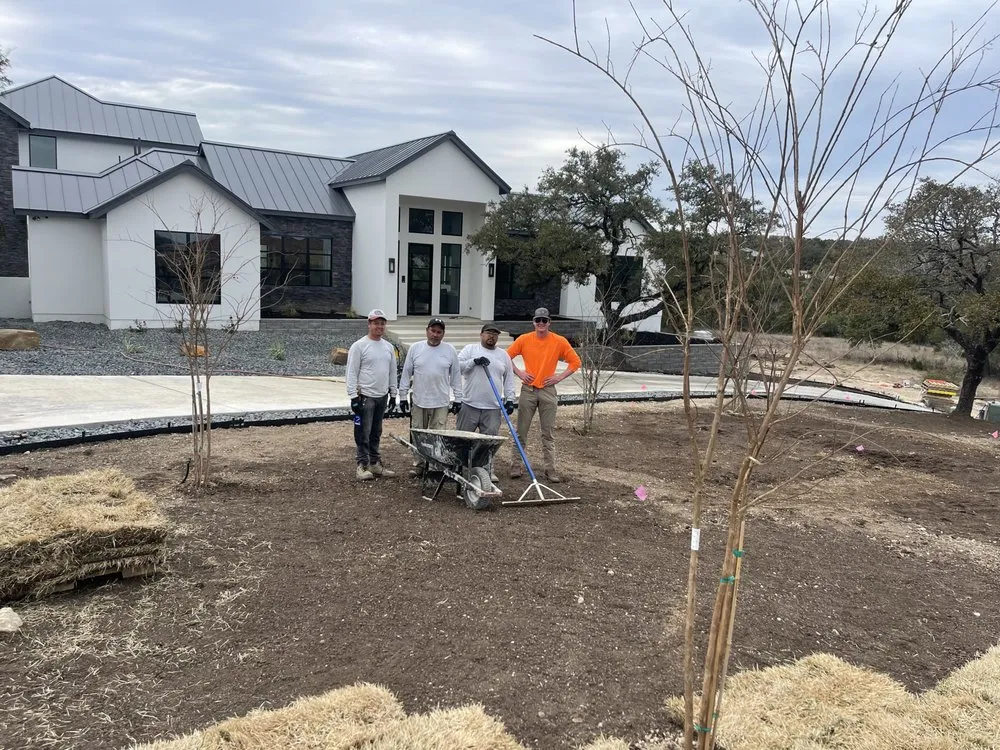 Professional yard cleanup service for homes in San Antonio, TX by Acadia Landscapes