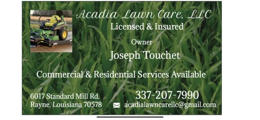 Local outdoor landscaping in Rayne, LA by Acadia Lawn Care
