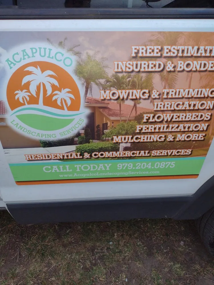 Custom landscaping services experts serving Bryan, TX - Acapulco Landscaping Services