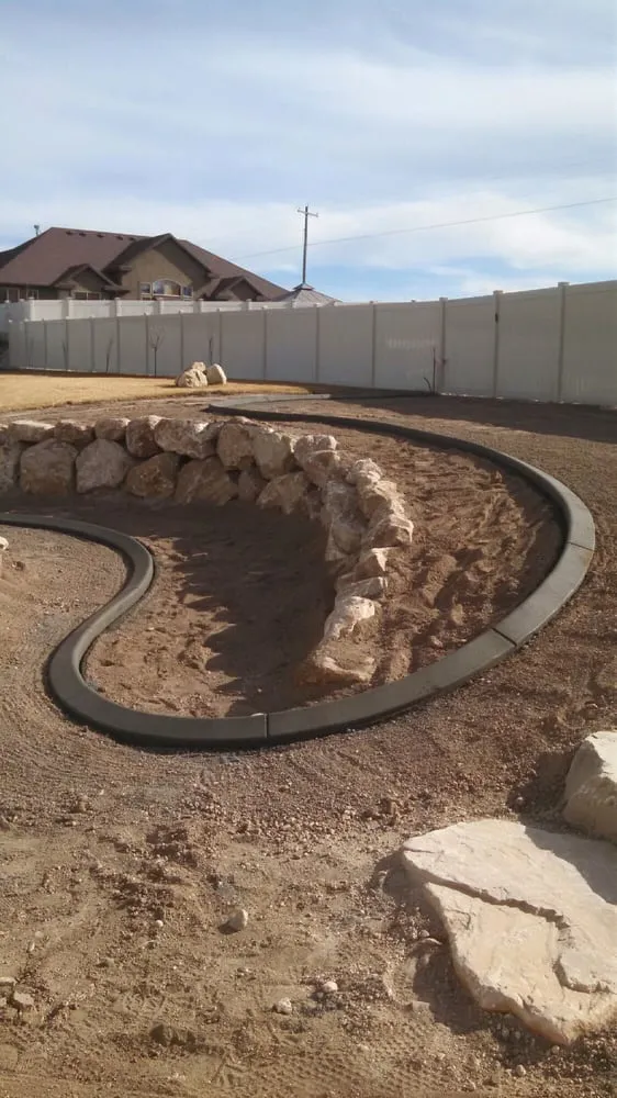 Custom landscape installation experts serving Orem, UT - Accent Curb N Edge