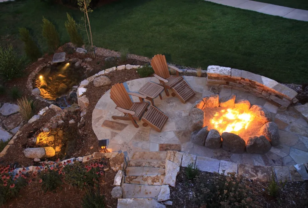 Custom yard cleanup service for outdoor upgrades in Colorado Springs, CO by Accent Landscapes