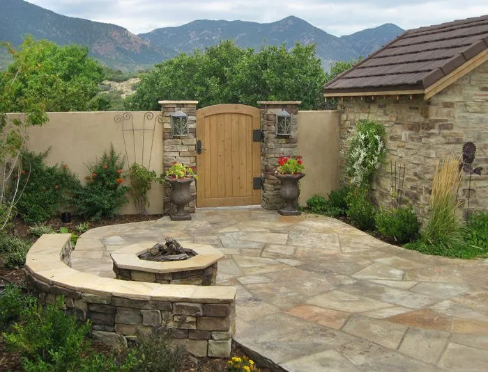 Custom yard cleanup service in Colorado Springs, CO by Accent Landscapes