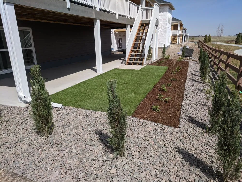 Affordable yard cleanup service with custom design in Colorado Springs, CO by Accent Landscapes