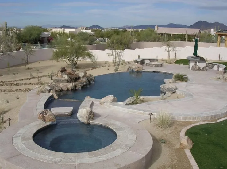 Professional yard maintenance with custom design across San Tan Valley, AZ - Accent Landscaping