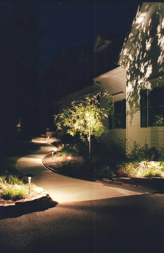 Local residential landscaping for year-round maintenance across Orange, CA - Accent Lighting and Sprinkler