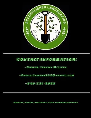 Accomplished Landscaping Logo