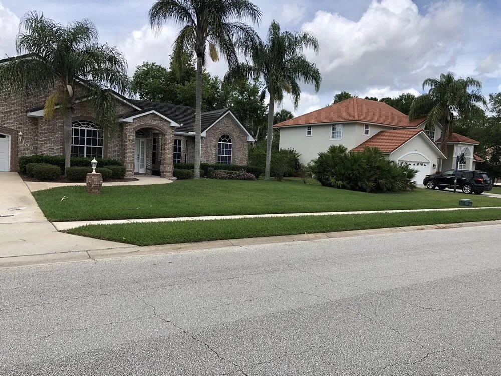 Custom garden landscaping for residential properties across Daytona Beach, FL - Accurate Cuts Lawn & Landscape