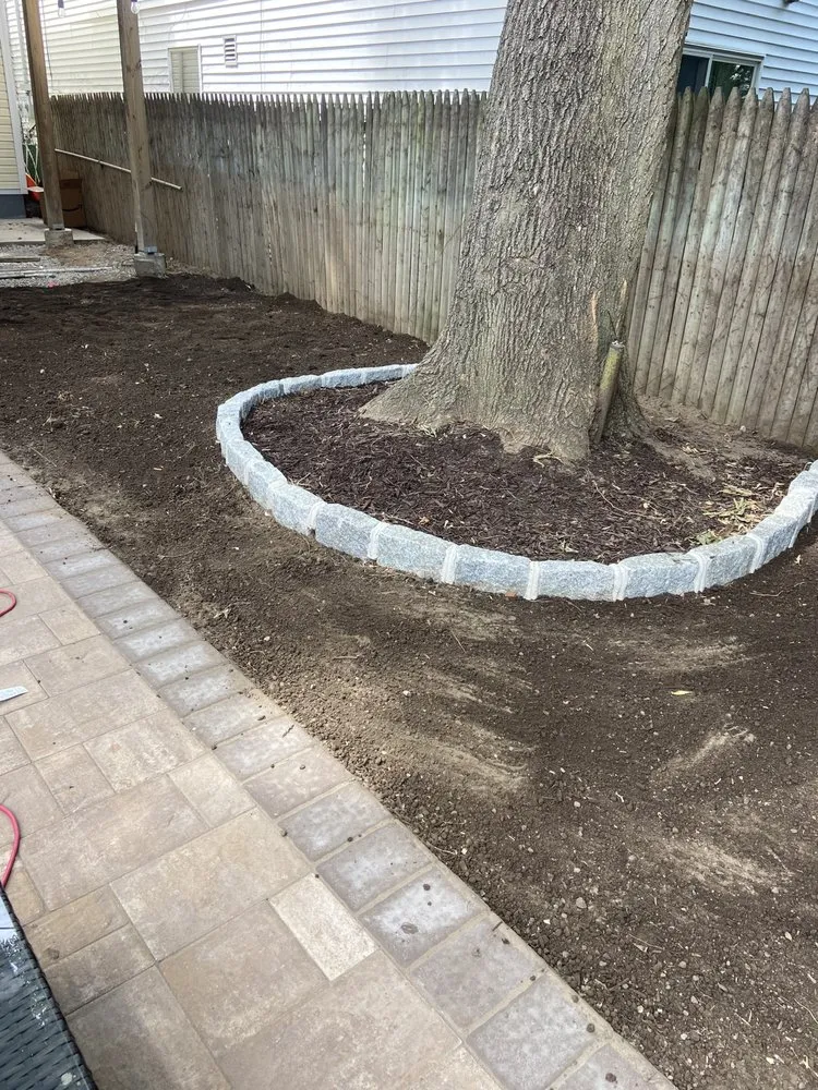 Professional residential landscaping in Paterson, NJ by Accurate landscape