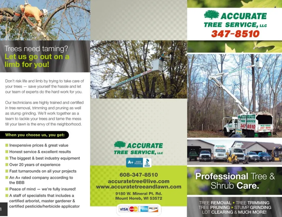 Trusted garden landscaping in Verona, WI - Accurate Tree Service