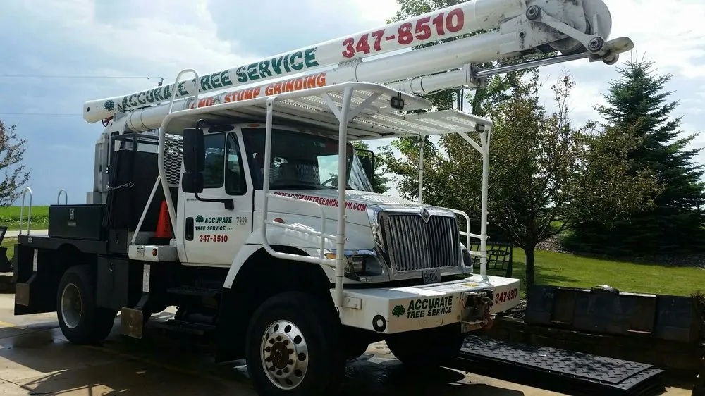 Local landscape installation with custom design in Verona, WI by Accurate Tree Service