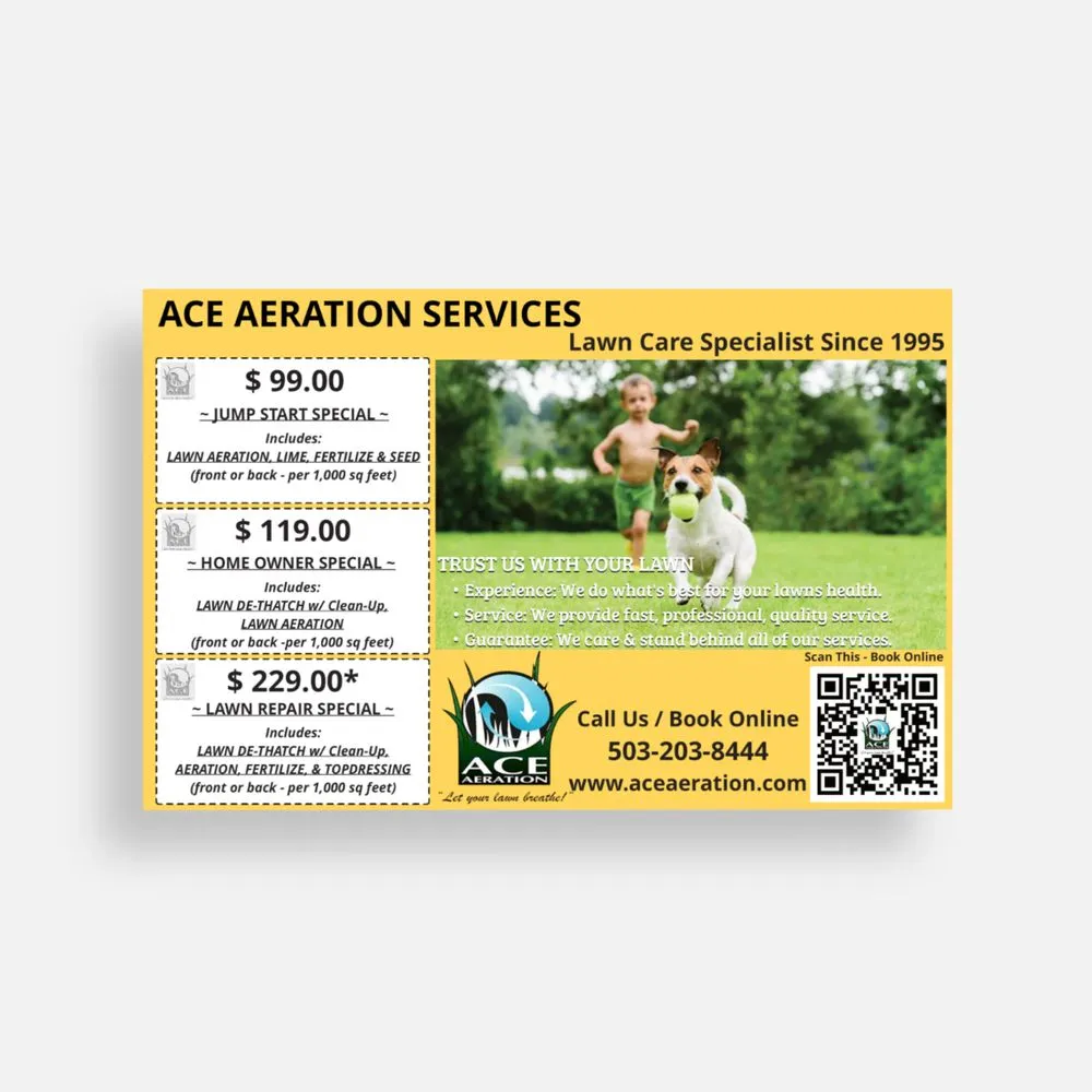 Local residential landscaping for residential properties in Portland, OR by Ace Aeration