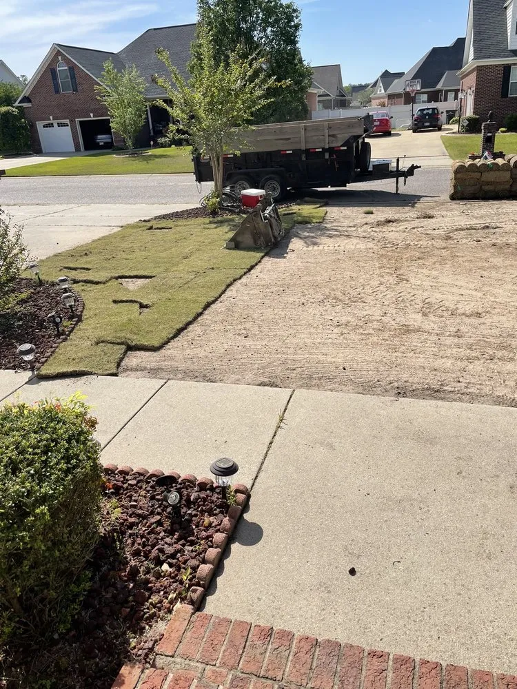 Professional landscaping services in Fayetteville, NC by Ace Landscaping & Construction