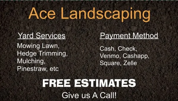 Ace Landscaping Logo