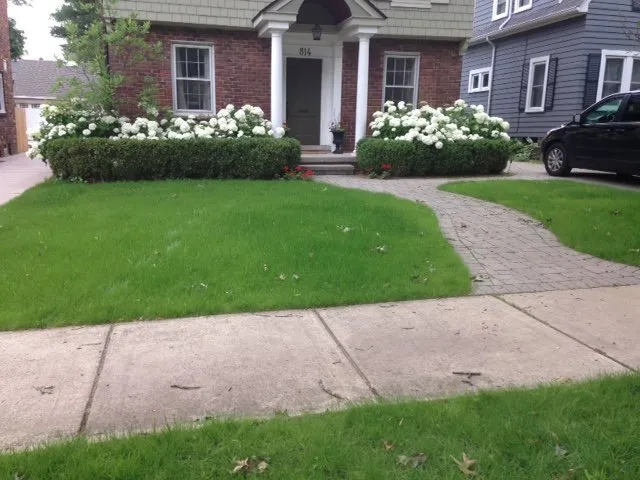 Custom lawn mowing service for homes in Ferndale, MI by Ace Landscaping, Lawn Care & Snow Removal