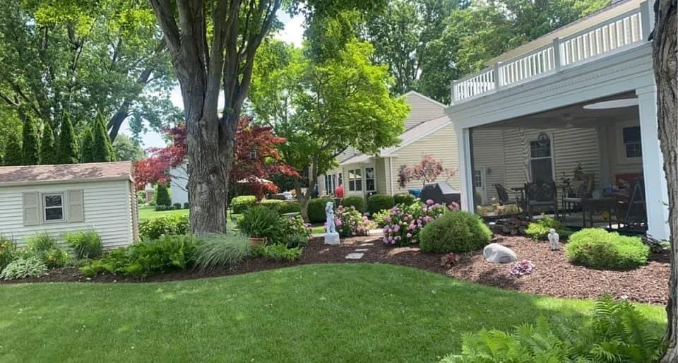 Expert residential landscaping with custom design in Sandusky, OH by Ace Landscaping