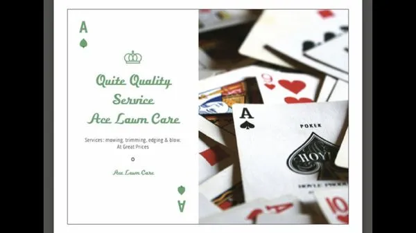 Ace Lawn Care Logo