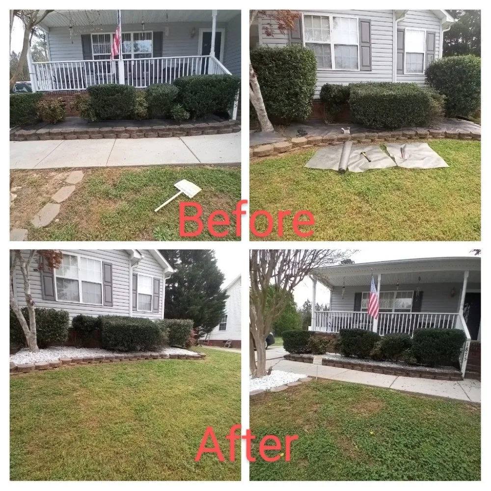 Custom yard cleanup service in Rock Hill, SC by Ace Lawncare