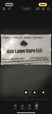 Ace Lawncare Logo