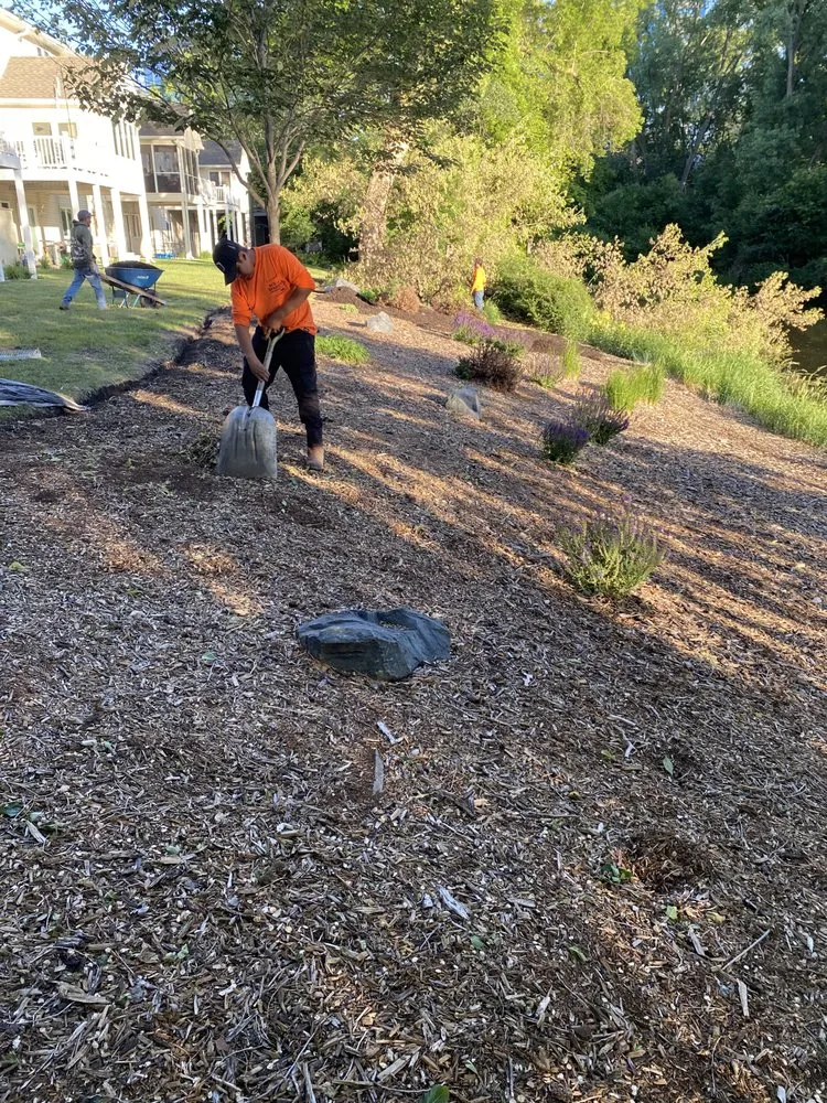 Affordable landscape installation for residential properties in Apple Valley, MN by Ace of Spades