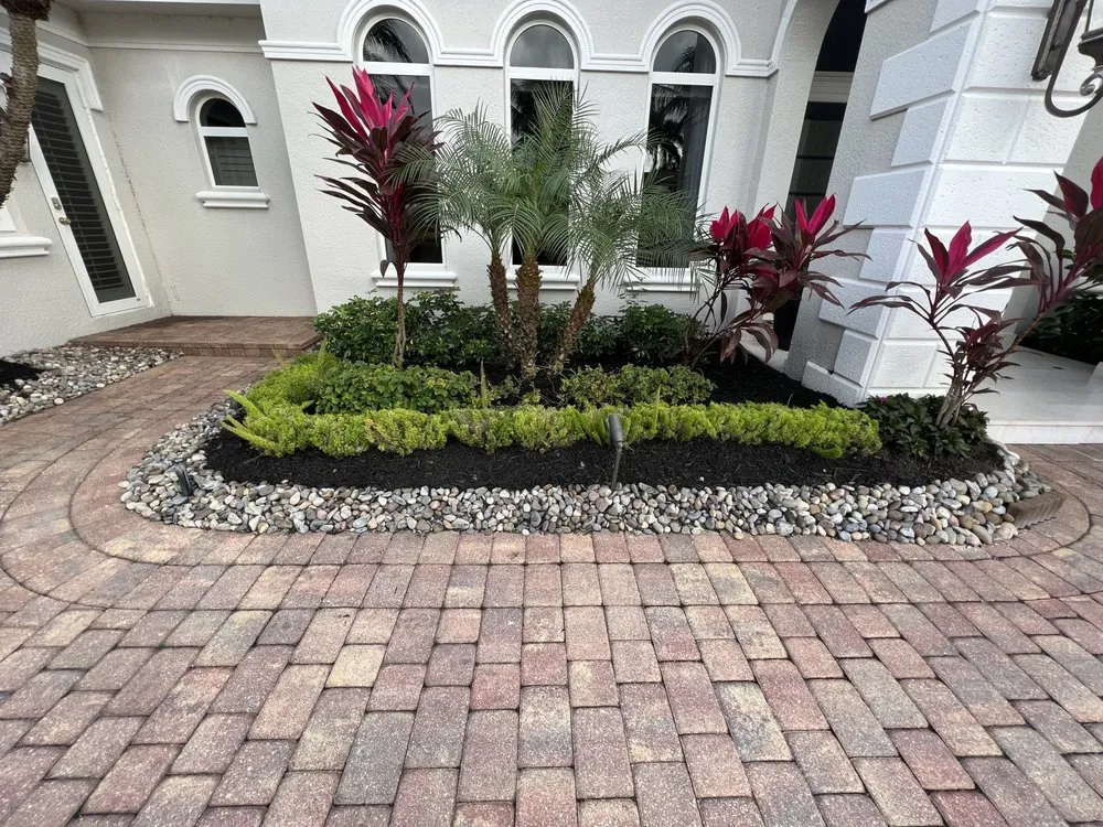 Expert residential landscaping with custom design in Naples, FL by ACEJ Landscaping
