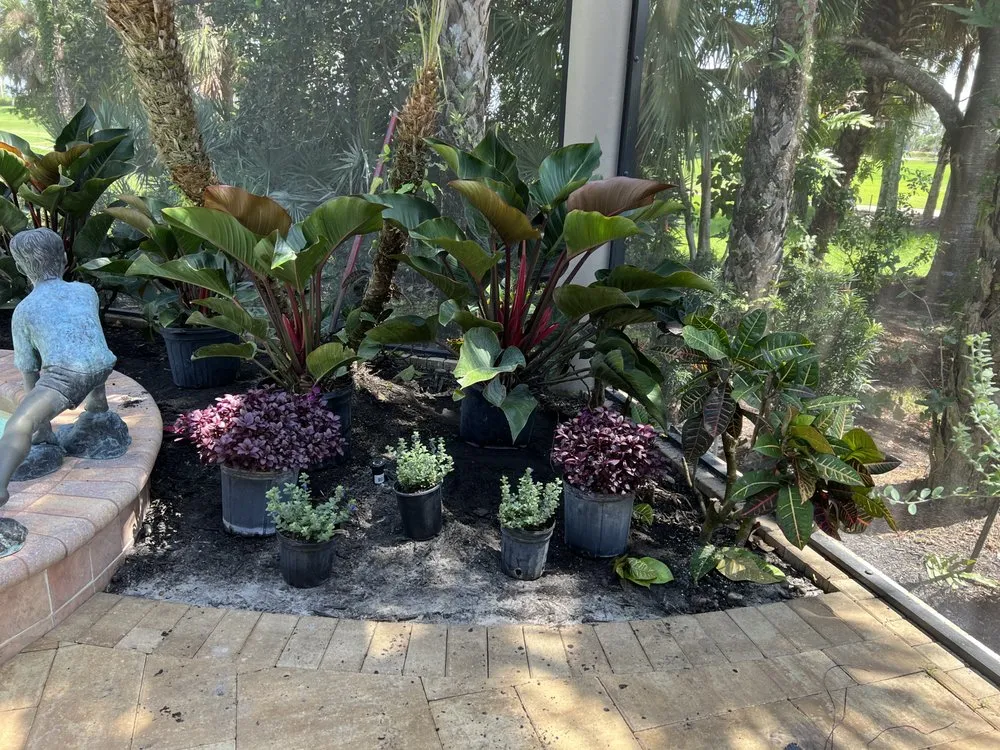 Custom outdoor landscaping in Naples, FL by ACEJ Landscaping