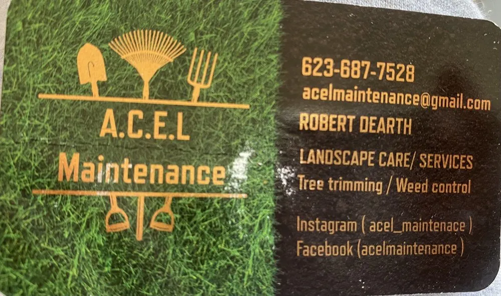 Custom lawn mowing service in Peoria, AZ by A.C.E.L maintenance