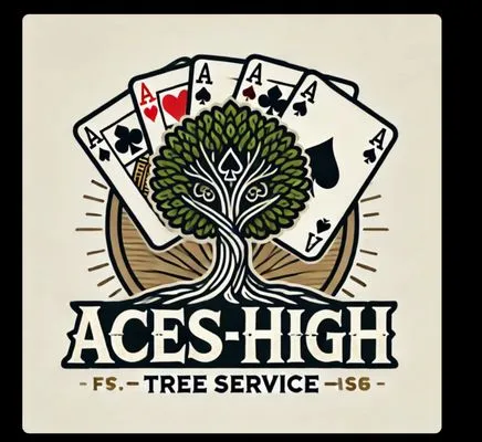 Aces HIgh Tree Service Logo