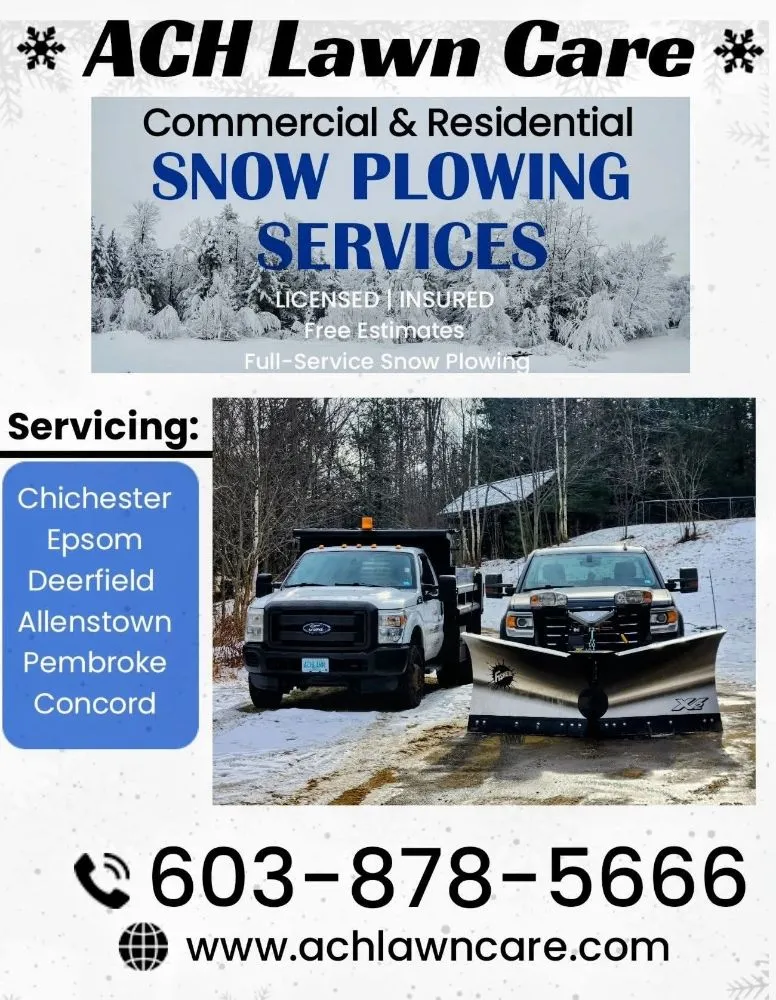 Professional yard cleanup service experts serving Chichester, NH - ACH Lawn Care Maintenance