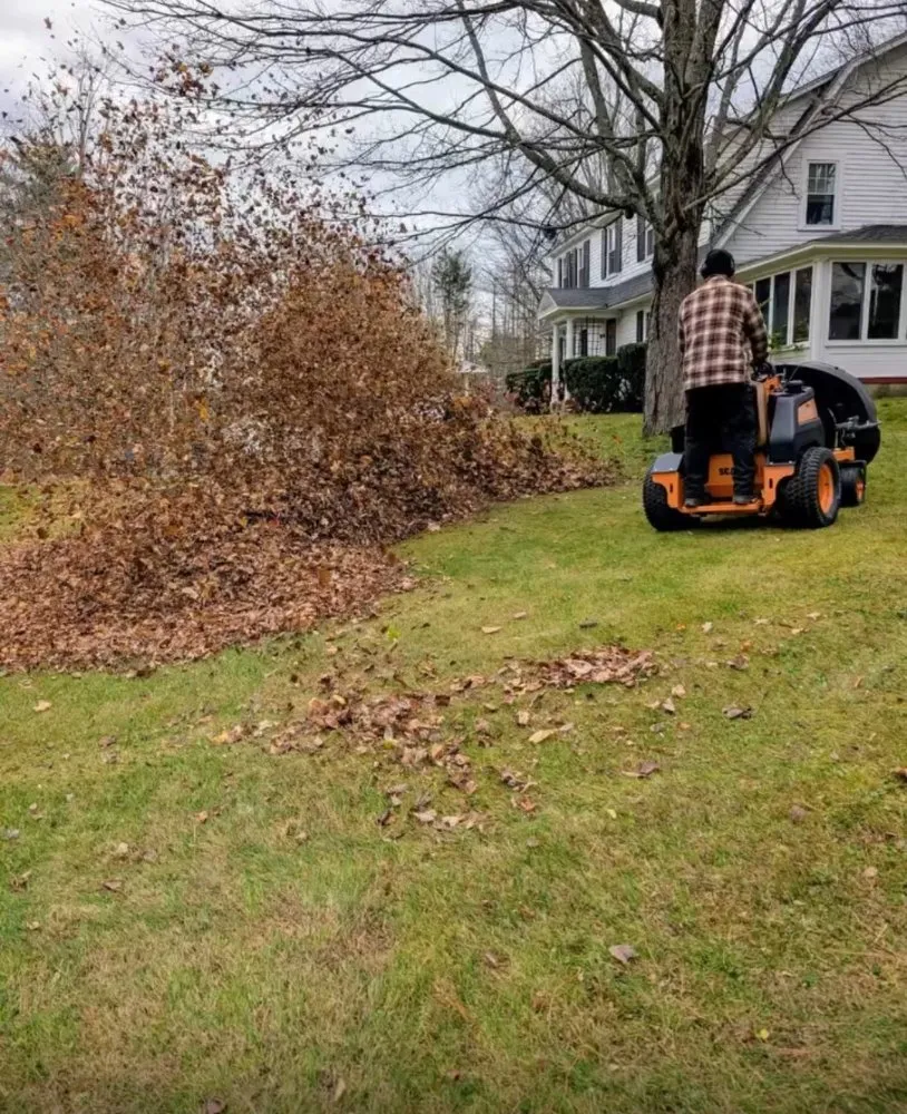 Local yard cleanup service for year-round maintenance across Chichester, NH - ACH Lawn Care Maintenance