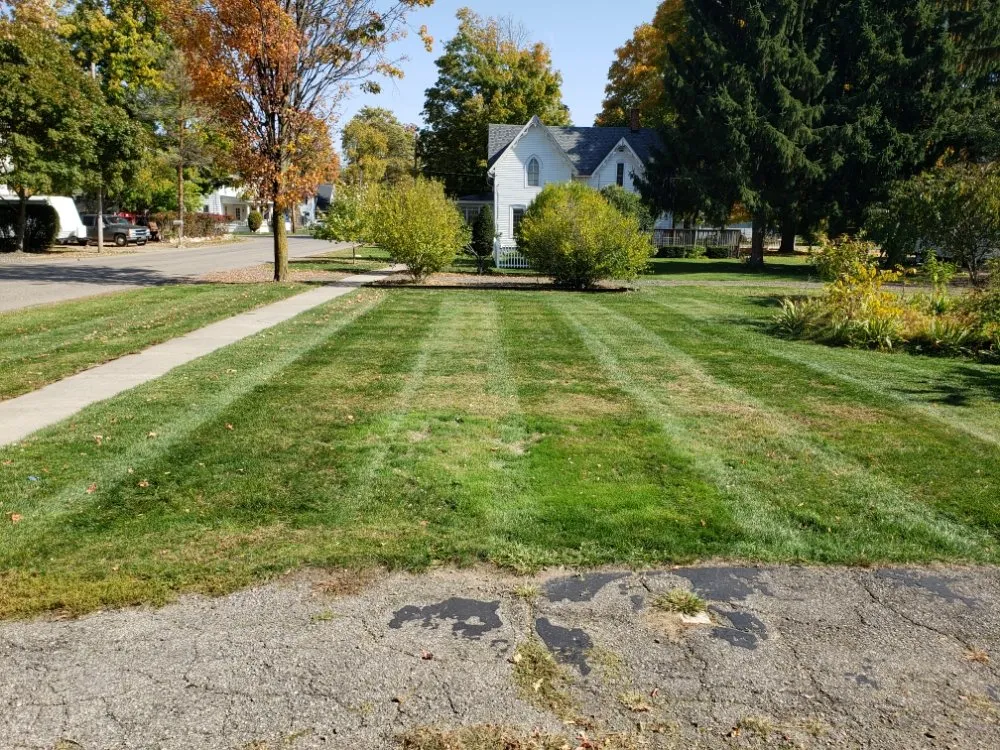 Professional outdoor landscaping for homes across Hanover, MI - Ackley's Property Services