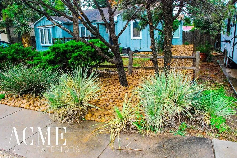 Affordable garden landscaping experts serving Shallowater, TX - ACME Exteriors