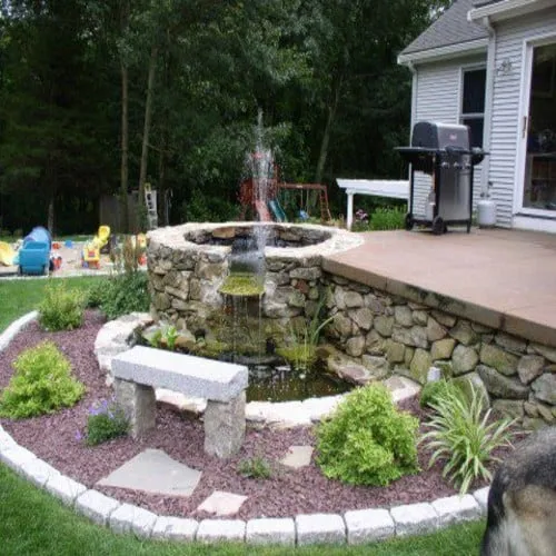 Custom outdoor landscaping in Suffolk, VA - ACME Restoration