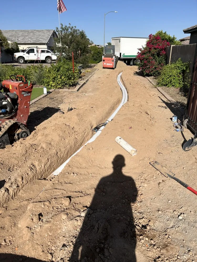 Trusted lawn mowing service for residential properties in Mesa, AZ by ACO Landscape & Grading Service